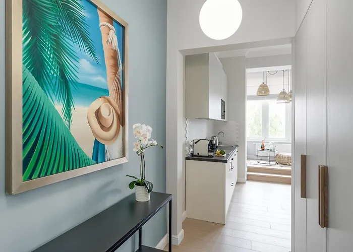 아파트 Sanhaus - Playa 1 - Z Widokiem Na Morze Przy Samej Plazy 소포트